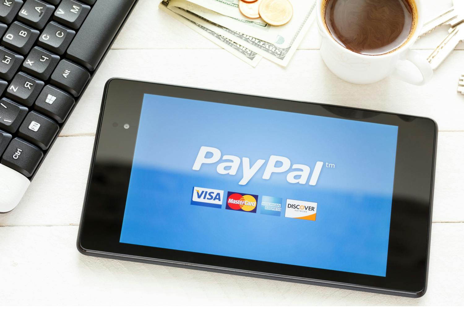 PayPal mobiililaitteessa